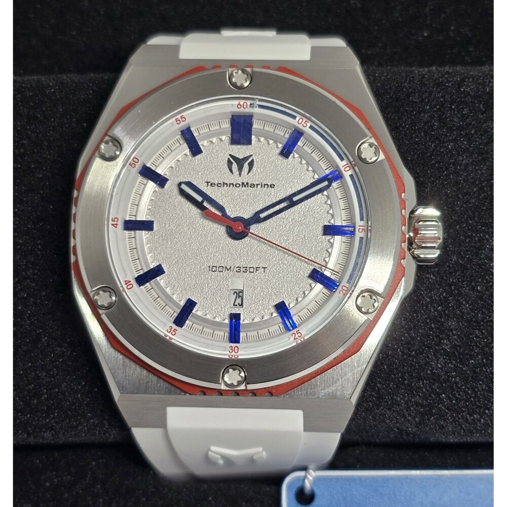 TechnoMarine Men's Coral Legacy 45mm Sport Quartz Watch TM-416066 - Picture 3 of 7